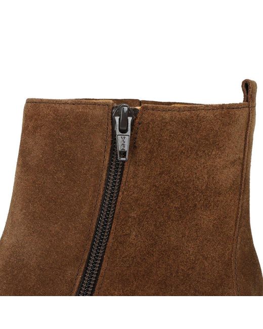 Gabor Brown Gibside Ankle Boots