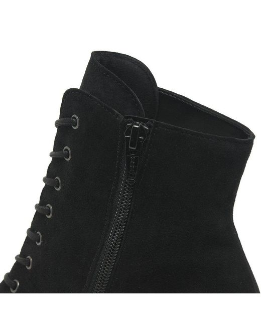 Gabor Black Aspen Ankle Boots