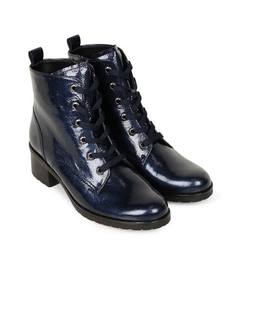 Gabor Blue Jolyon Ankle Boots