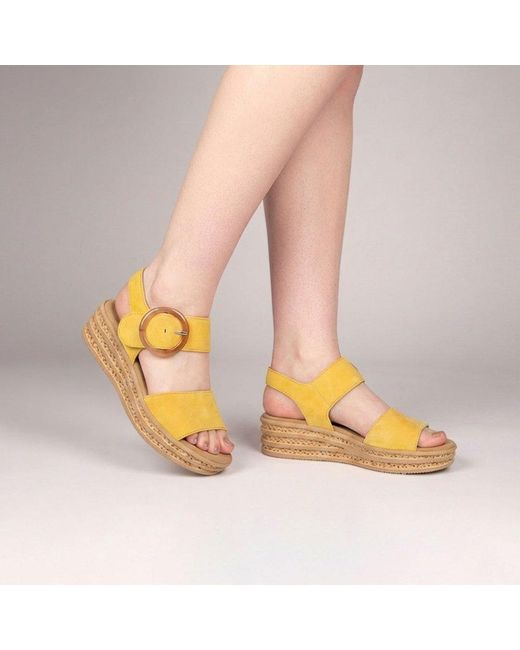 Gabor Metallic Andre Sandals