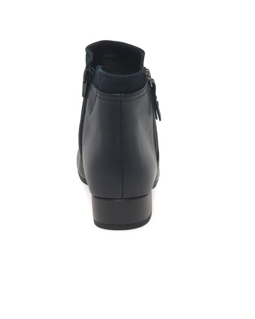 Gabor Blue Briano Ankle Boots