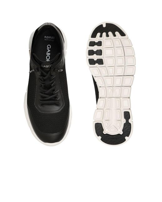 Gabor Black Ilea Trainers