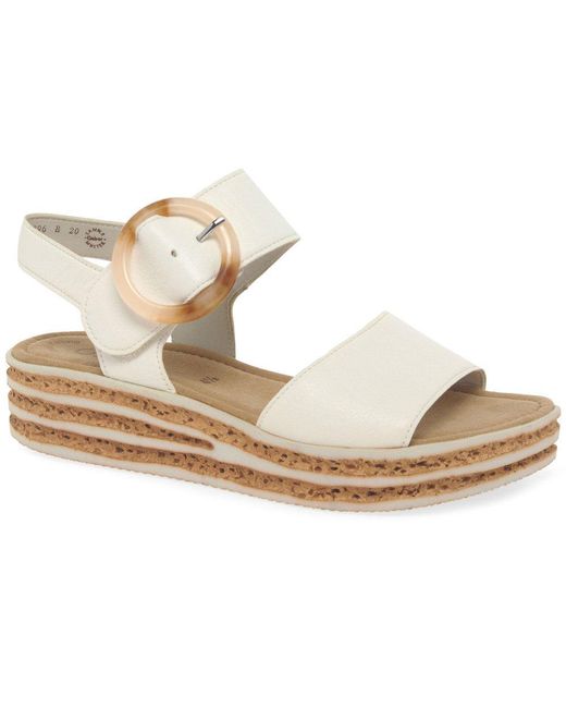Gabor Metallic Andre Sandals