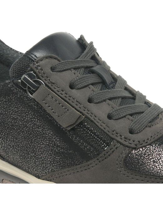 Gabor Black Fantastic Casual Sports Trainers