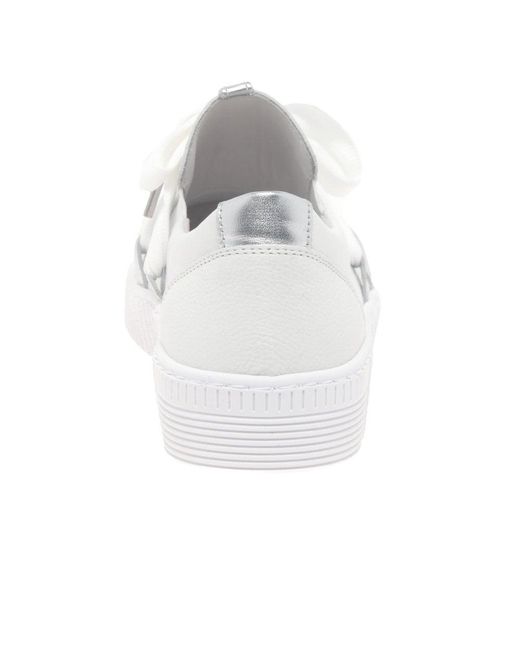 Gabor White Waltz Casual Trainers
