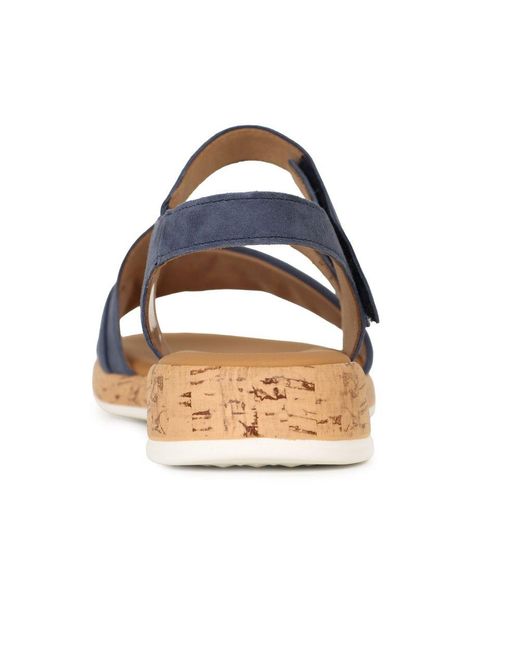 Gabor Red Oporto Sandals