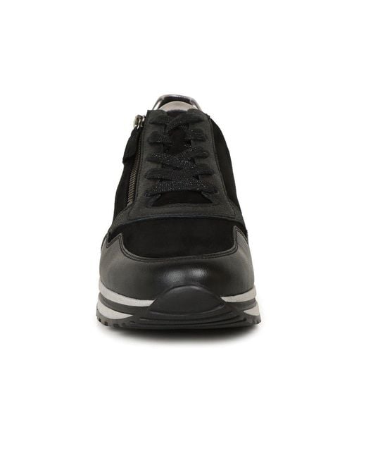 Gabor Black Nulon Trainers