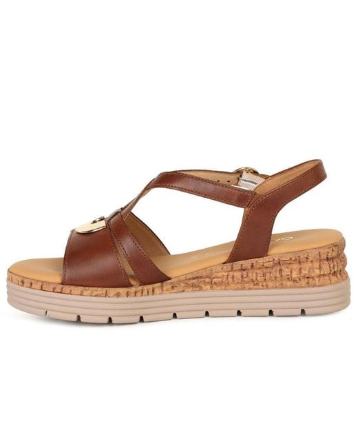 Gabor Brown Sadie Sandal
