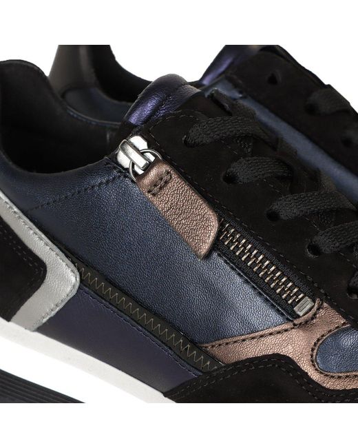 Gabor Black Hollywell Trainers