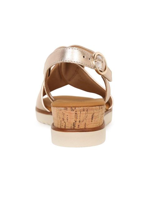 Gabor Brown Rich Sandals