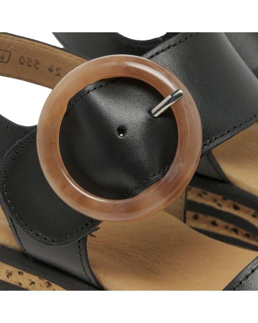 Gabor Blue Andre Sandals