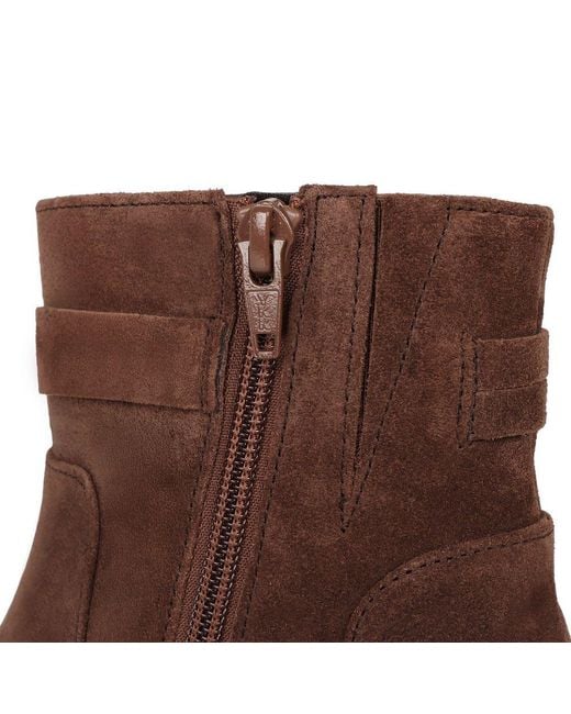 Gabor Brown Dayna Ankle Boots