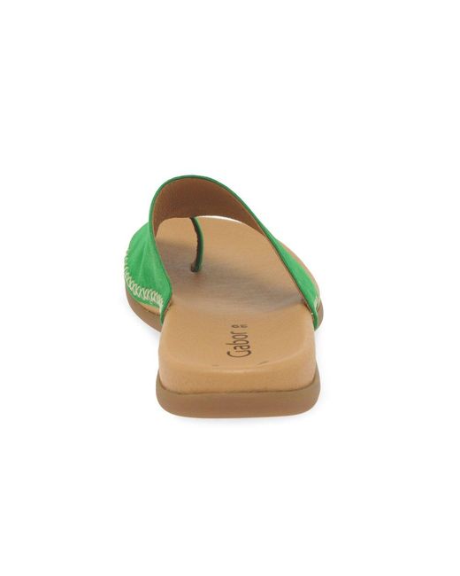 Gabor Green Lanzarote Sandals