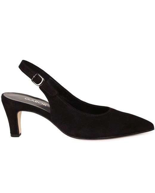 Gabor Blue Lazona Court Shoes