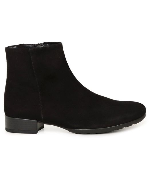 Gabor Black Buzz Ankle Boots