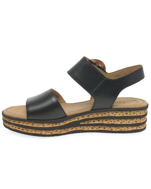 Gabor Blue Andre Sandals