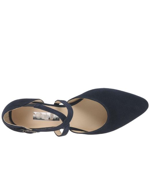 Gabor Blue Gisele Open Court Shoes