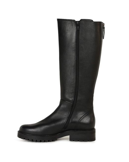 Gabor Black Fizzy L Knee High Boots