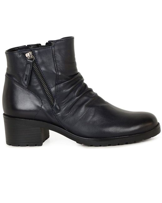 Gabor Black Jenna Ankle Boots