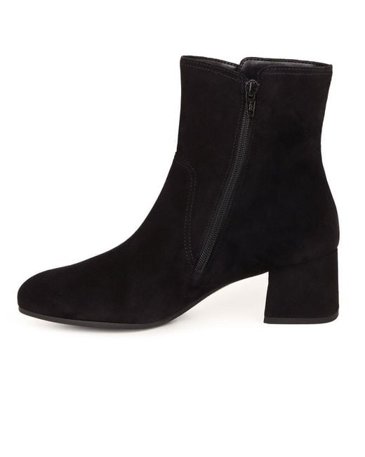 Gabor Black Tide Ankle Boots