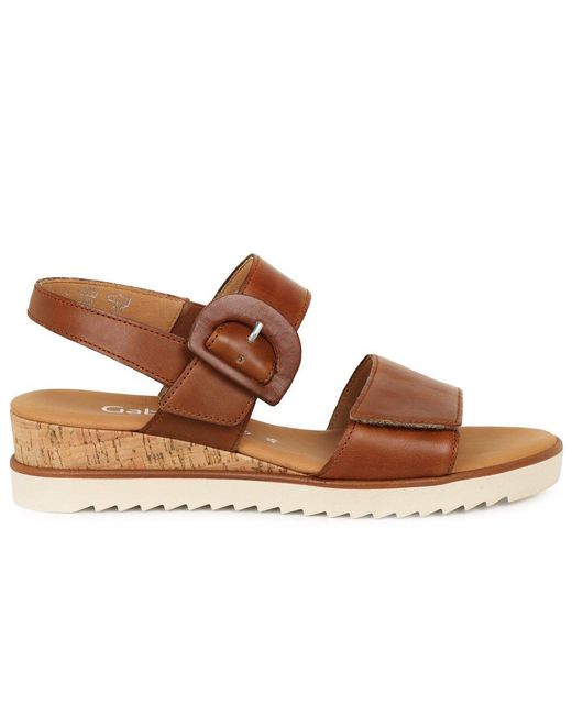 Gabor Brown Reeth Sandal