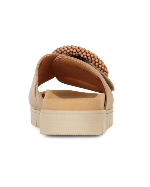Gabor Pink Everly Mule Sandals