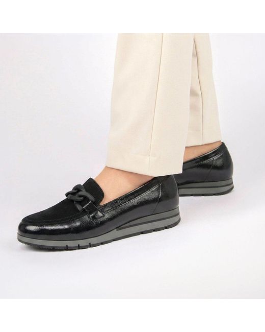 Gabor Blue Bea Loafers