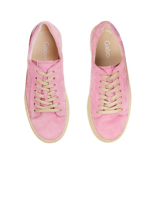 Gabor Pink Voice Trainers