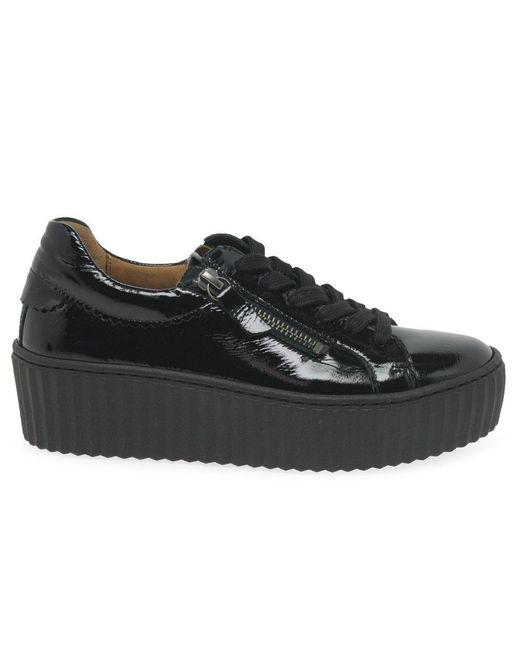 Gabor Black Dolly Trainers