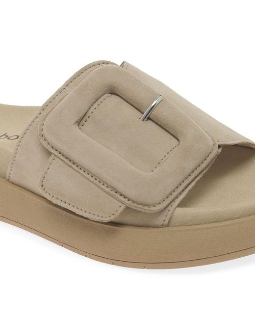 Gabor Gray Adios Sandals