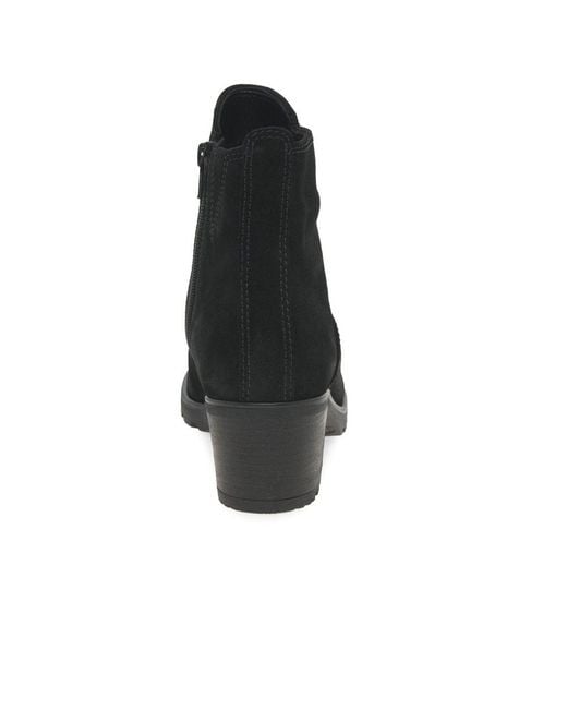 Gabor Black Delight Ankle Boots