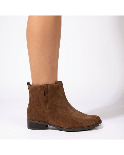 Gabor Brown Gibside Ankle Boots