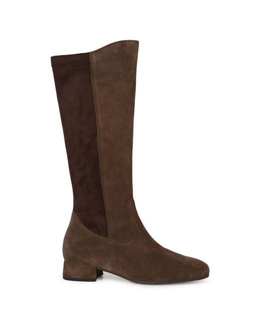 Gabor Brown Dudley (M) Knee High Boots S