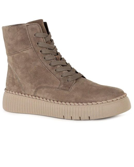 Gabor Gray Reliant Ankle Boots