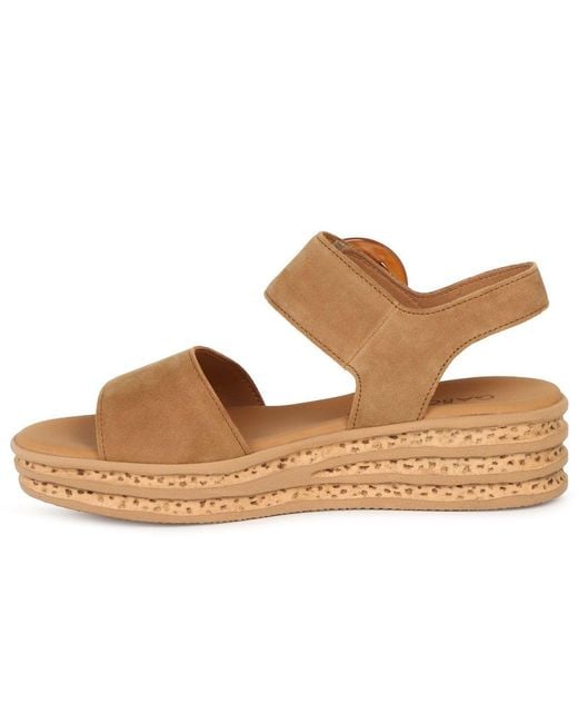 Gabor Brown Andre Sandals