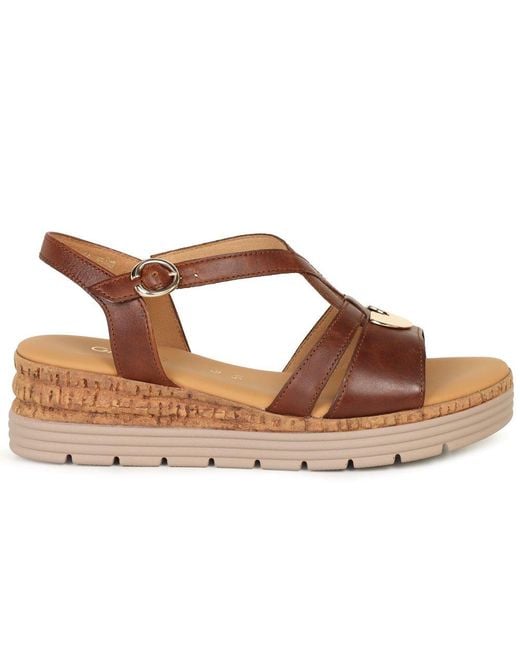 Gabor Brown Sadie Sandal