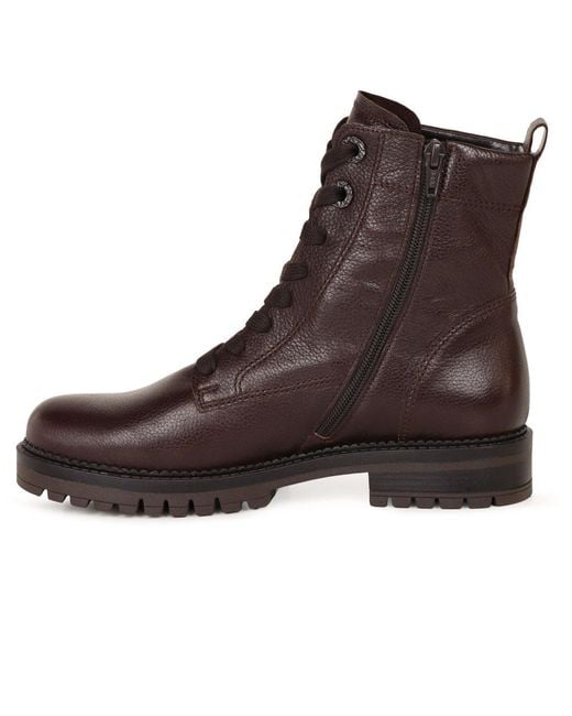 Gabor Brown Leo Ankle Boots