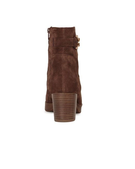 Gabor Brown Dayna Ankle Boots