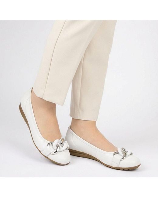 Gabor White Sabia &Apos;S Shoes