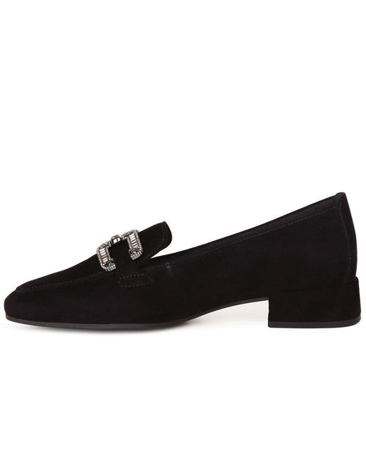 Gabor Black Gift Loafers
