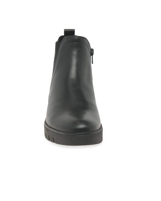 Gabor Black Dublin Chelsea Boots