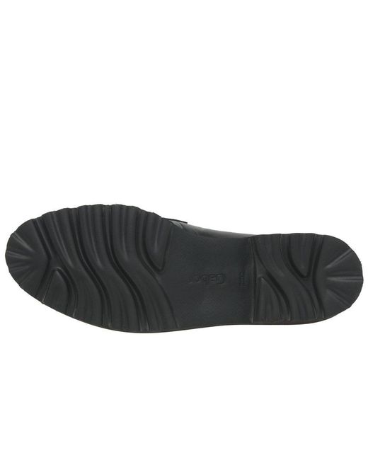 Gabor Black Squeeze Loafers (Uni)
