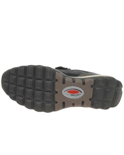 Gabor Black Fantastic Casual Sports Trainers