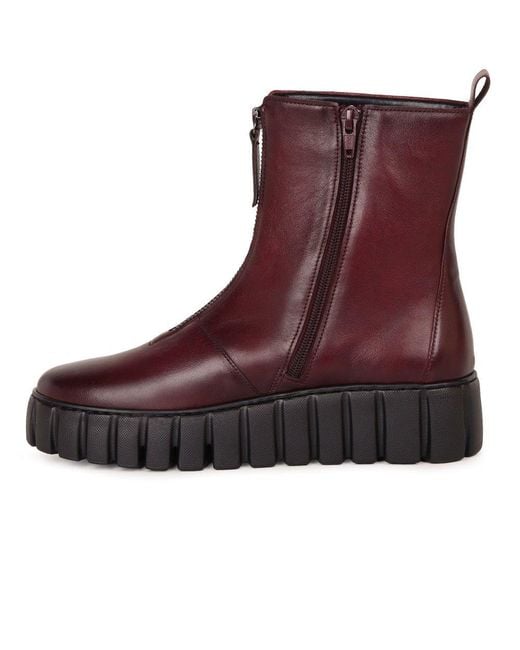 Gabor Brown Shari Ankle Boots