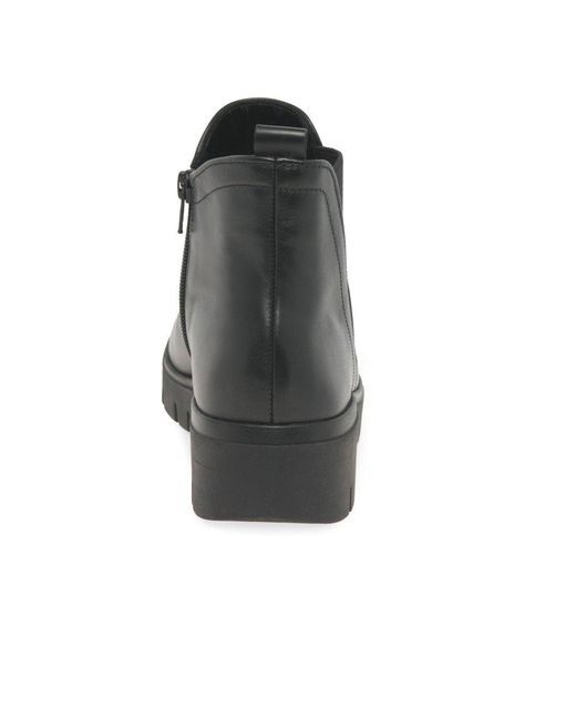 Gabor Black Dublin Chelsea Boots