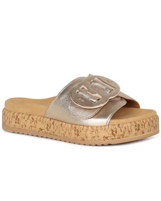 Gabor Brown Kirby Mule Sandals
