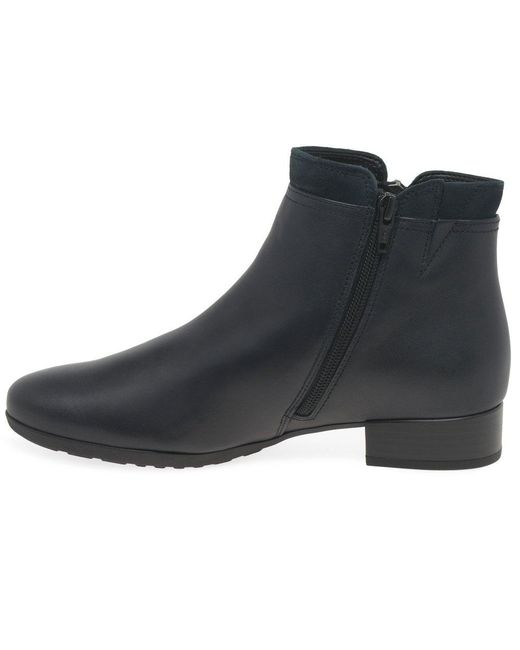 Gabor Blue Briano Ankle Boots