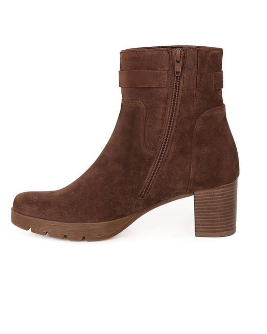 Gabor Brown Dayna Ankle Boots