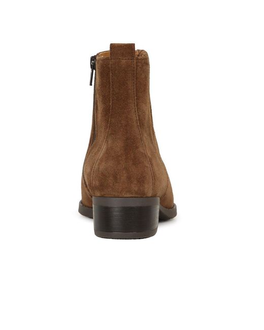 Gabor Brown Gibside Ankle Boots