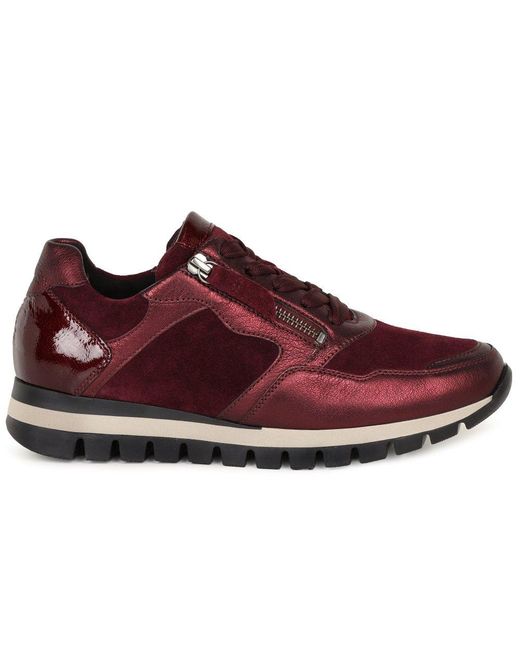 Gabor Red Willet Trainers